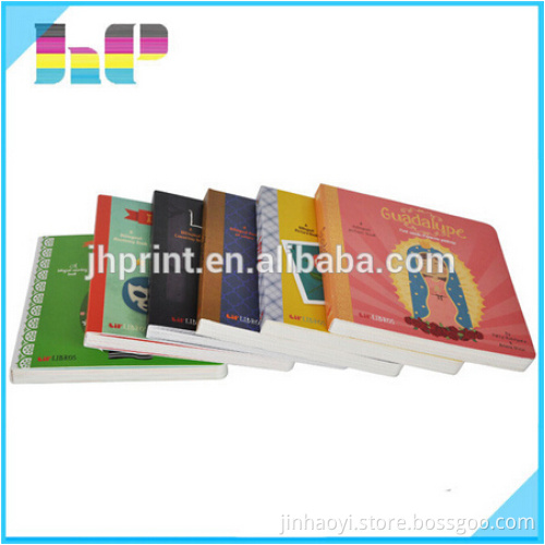 printing cheap and custom kids colourful children book with removable stickers